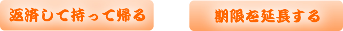福岡の質屋：返済して持ってくると期限を延長する